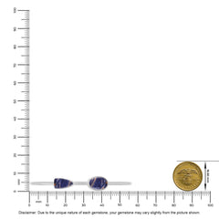 sodalite cab bracelet