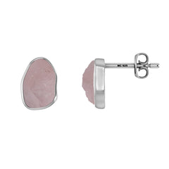 morganite earrings