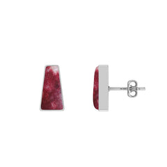 thulite earrings