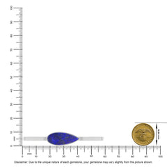 lapis lazuli rough bracelet