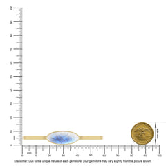 rainbow moonstone rough bracelet