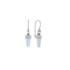 rainbow moonstone earrings
