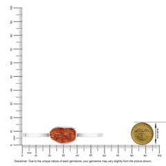 sunstone rough bracelet