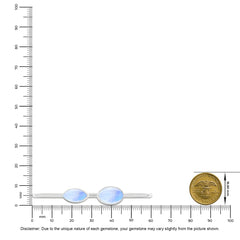 purple moonstone cab bracelet