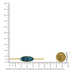 london-blue-topaz cut bracelet