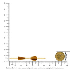 tiger eye cab bracelet