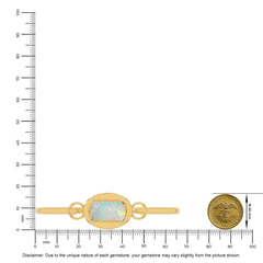 ethiopian opal rough bracelet