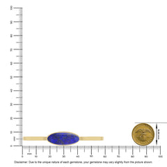 lapis lazuli rough bracelet