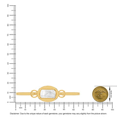 herkimer rough bracelet