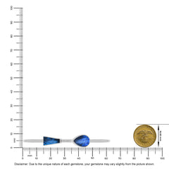 labradorite cab bracelet