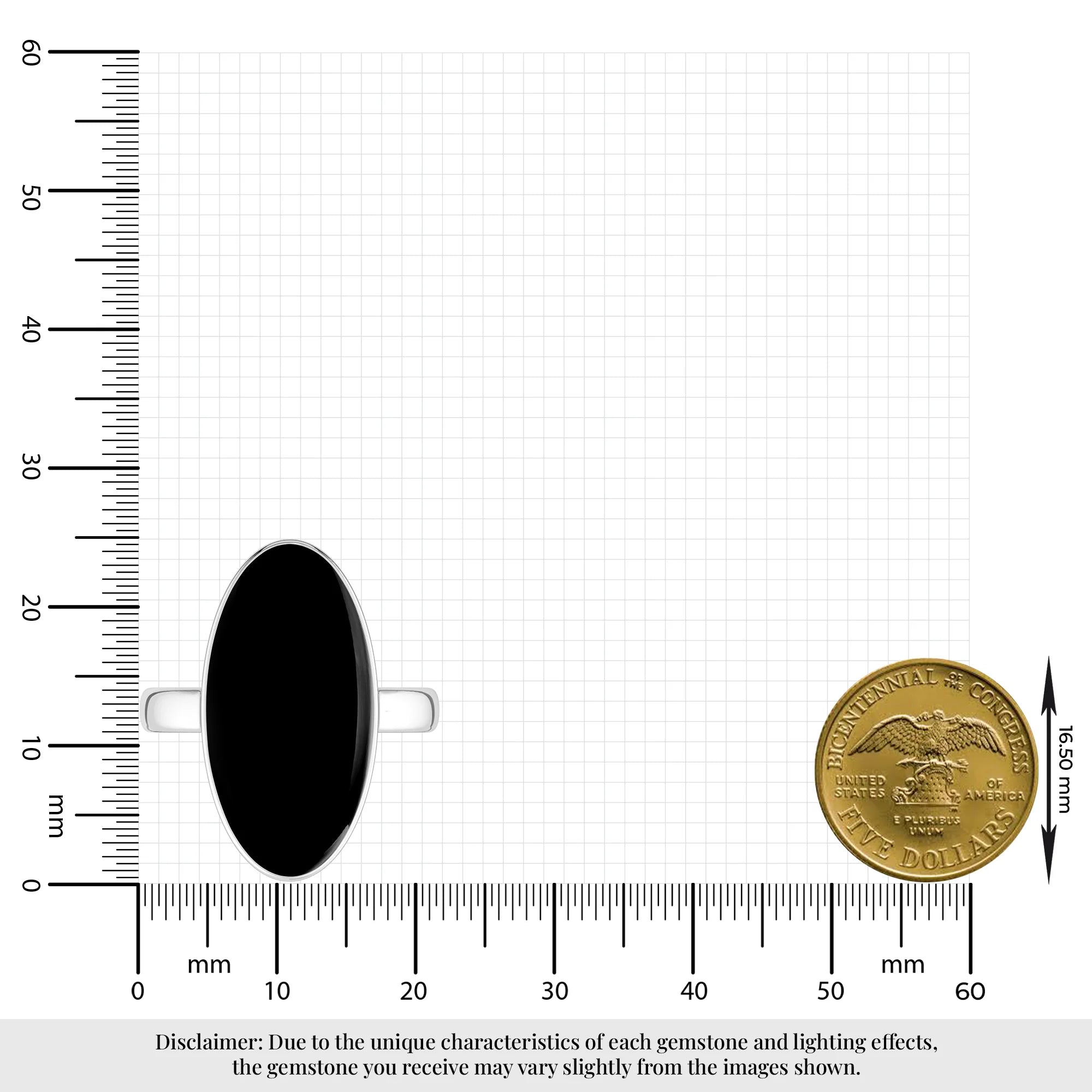 black-onyx bezel-set ring