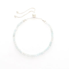 aquamarine cut bracelet