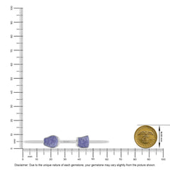 tanzanite twister bracelet