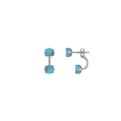 paraiba apatite earrings