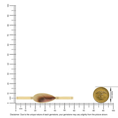 imperial jasper rough bracelet