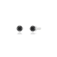 black spinel earrings