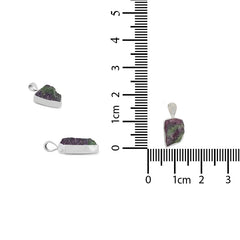 ruby zoisite pendant