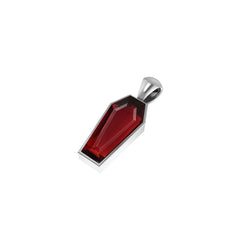 red-garnet pendant