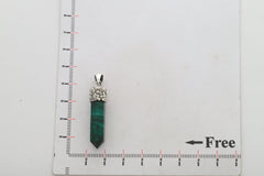 malachite pendant