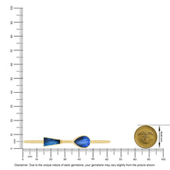 labradorite cab bracelet