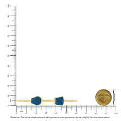 neon apatite twister bracelet