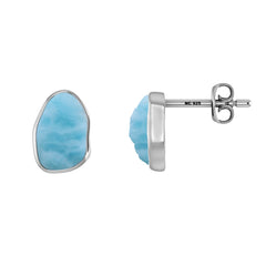 larimar earrings