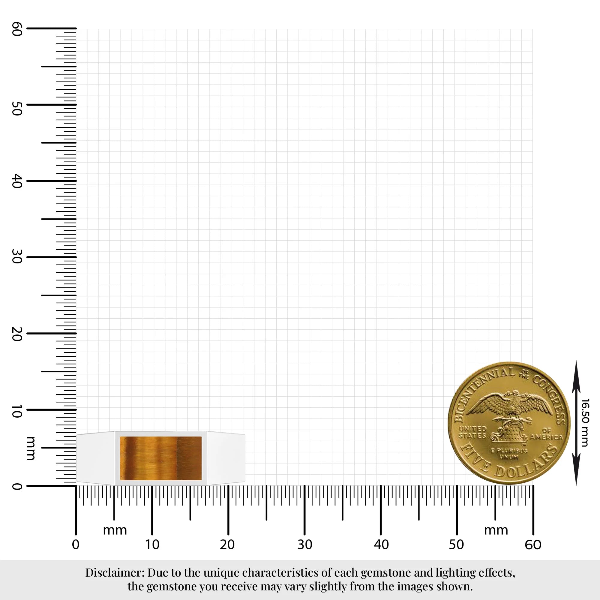 tiger eye mens prong-set ring