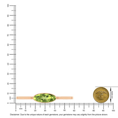 peridot cut bracelet