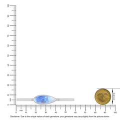 rainbow moonstone rough bracelet