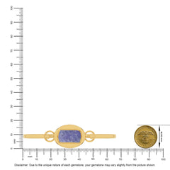 tanzanite rough bracelet