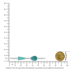 amazonite cab bracelet