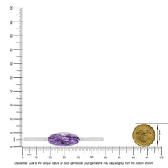 charoite rough bracelet