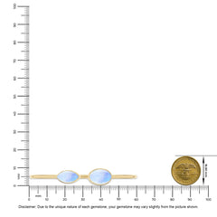 purple moonstone cab bracelet