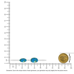 peruvian opal cab bracelet