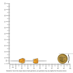 citrine twister bracelet