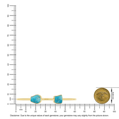 turquoise twister bracelet