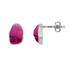 pink spinel earrings