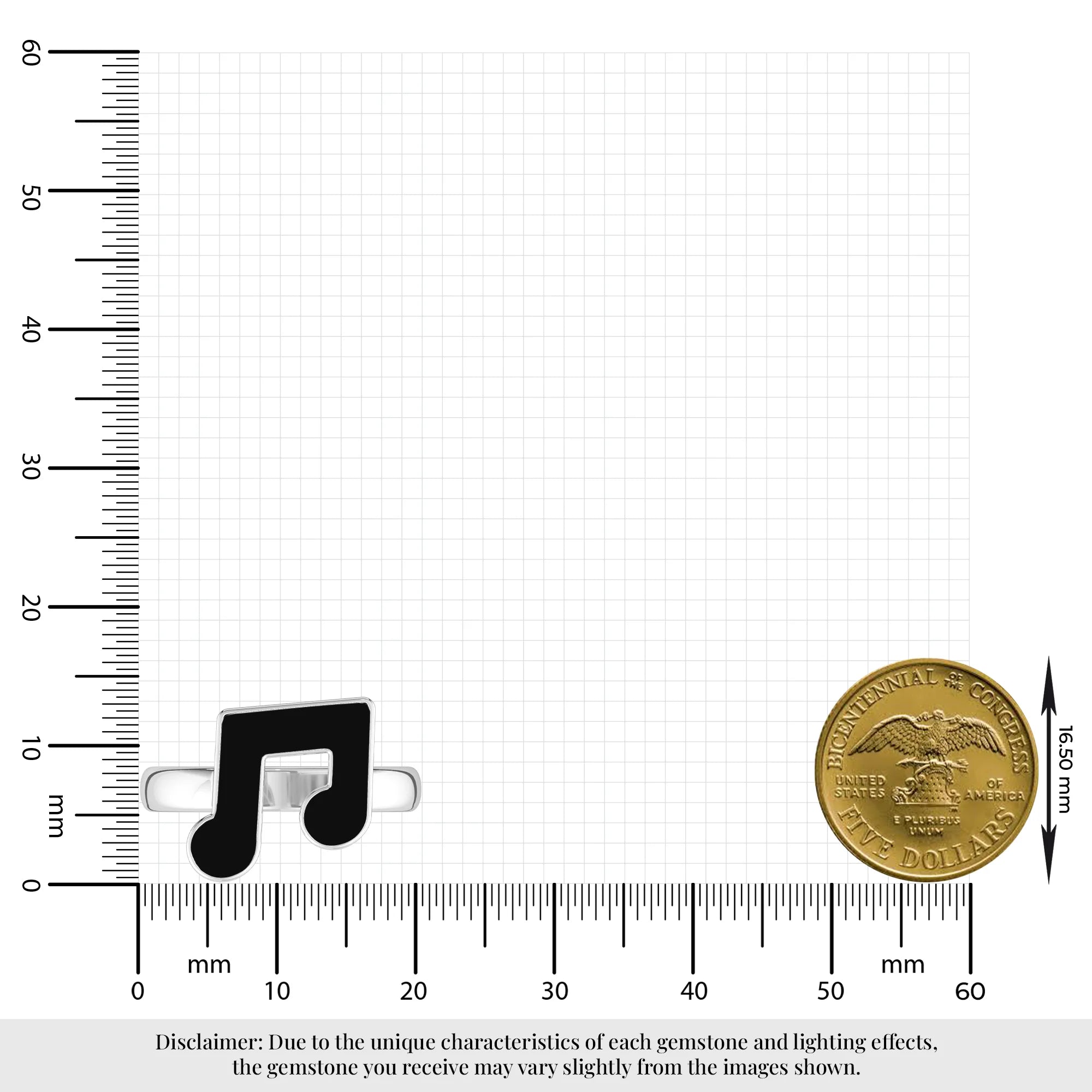 black onyx bezel-set ring