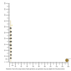 meteorite chain bracelet