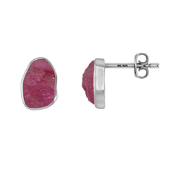 ruby earrings