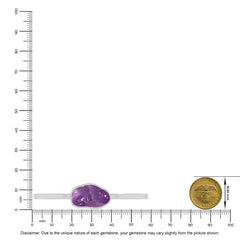 amethyst rough bracelet