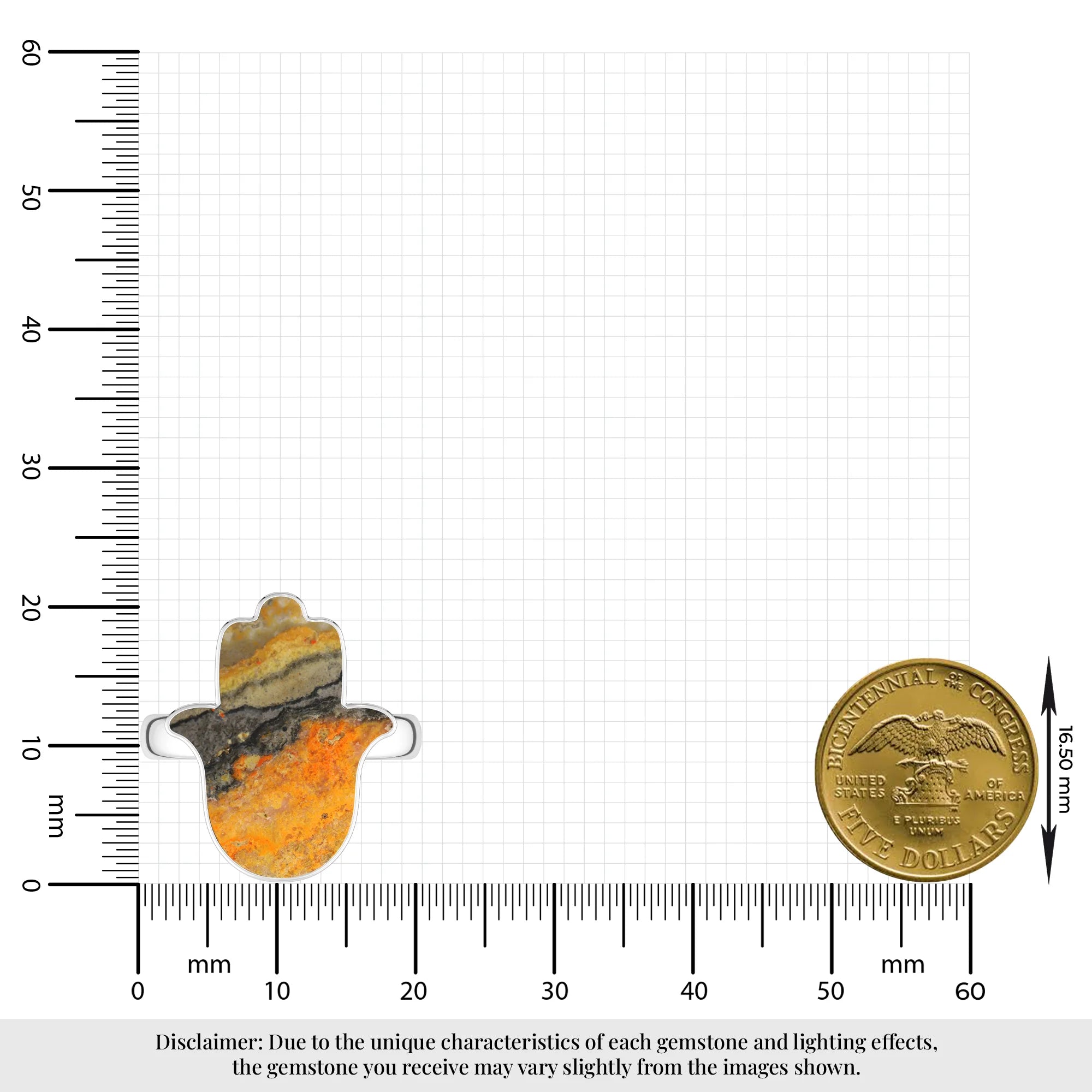 bumble bee bezel-set ring