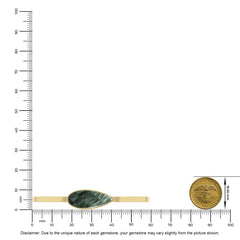 seraphinite rough bracelet