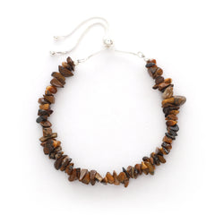tiger eye rough bracelet