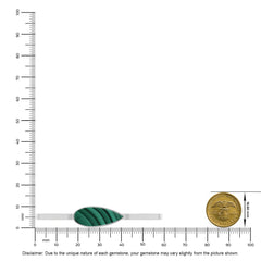 malachite rough bracelet