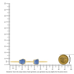 kyanite twister bracelet