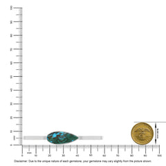 chrysocolla rough bracelet