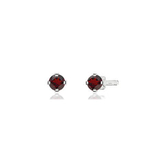 rhodolite garnet earrings