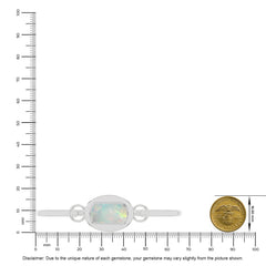 ethiopian opal rough bracelet