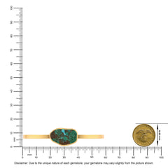 chrysocolla rough bracelet